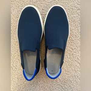 Navy Rothy’s slip on sneaker
